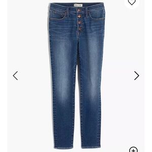 Madewell 9” Mid-Rise Skinny Crop